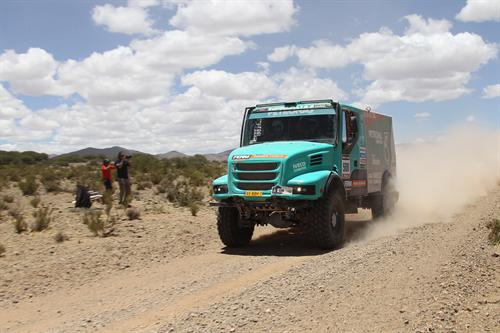 Dakar 2013 Gerard de Rooy Iveco vrachtwagen